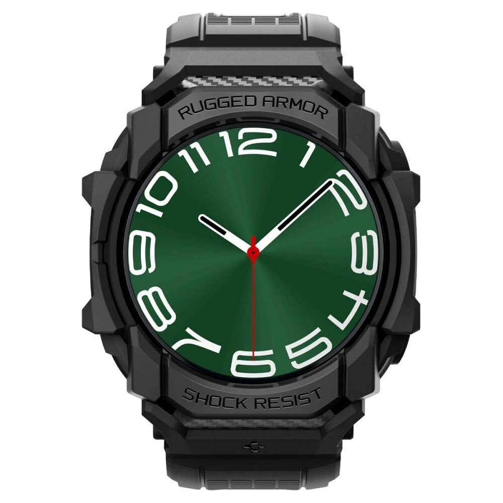 Wholesale Spigen Rugged Armor Pro Samsung Galaxy Watch Ultra 47mm Matte Black - SPN3457 - {ean13} - Hurt