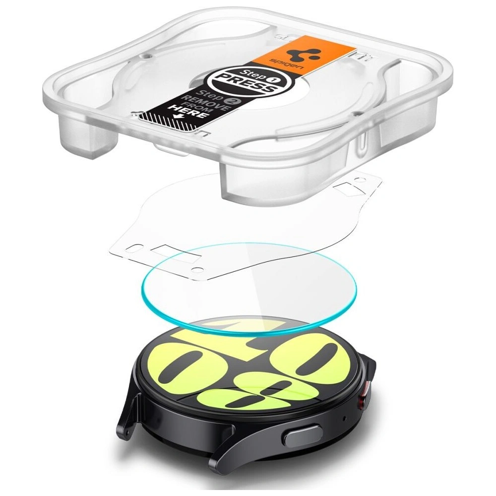 Hurtownia GSM - Szkło hartowane Spigen GLAS.tR ez Fit Samsung Galaxy Watch 7 40mm Clear [2 PACK] - SPN3459 - {ean13} - Hurt