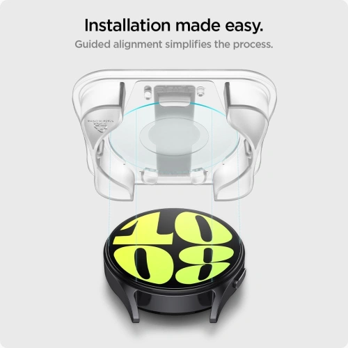 Szkło hartowane Spigen GLAS.tR ez Fit Samsung Galaxy Watch 7 40mm Clear [2 PACK]