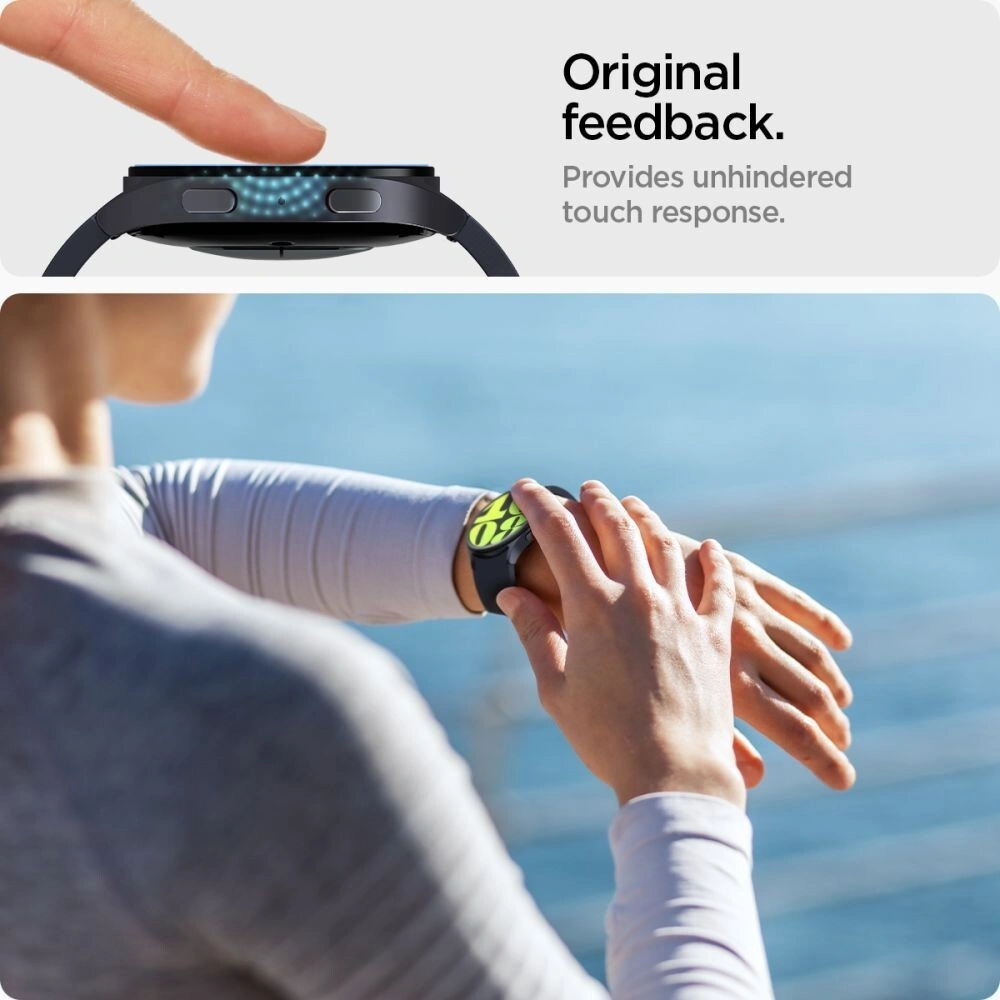 Hurtownia GSM - Szkło hartowane Spigen GLAS.tR ez Fit Samsung Galaxy Watch 7 44mm Clear [2 PACK] - SPN3460 - {ean13} - Hurt
