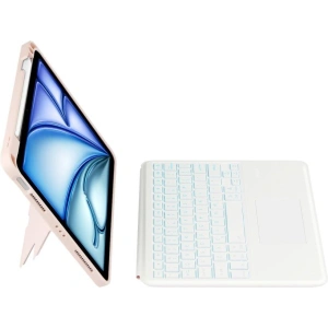 Hurtownia GSM - Etui Tech-Protect SmartCase Mag Pen + Keyboard Apple iPad Air 10.9 2020/2022 (4. și 5. gen) / iPad Air 11 2024 (6. gen) Roz - THP2916 - {ean13} - Hurt