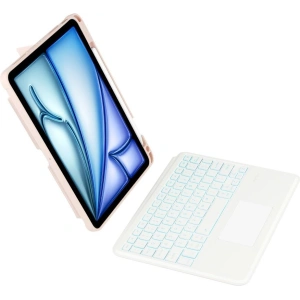 Hurtownia GSM - Etui Tech-Protect SmartCase Mag Pen + Keyboard Apple iPad Air 10.9 2020/2022 (4. a 5. gen) / iPad Air 11 2024 (6. gen) Růžová - THP2916 - {ean13} - Hurt