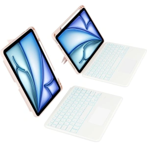 Hurtownia GSM - Etui Tech-Protect SmartCase Mag Pen + Keyboard Apple iPad Air 10.9 2020/2022 (4. a 5. gen) / iPad Air 11 2024 (6. gen) Růžová - THP2916 - {ean13} - Hurt