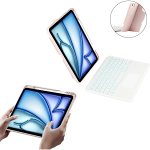 Hurtownia GSM - Etui Tech-Protect SmartCase Mag Pen + Keyboard Apple iPad Air 10.9 2020/2022 (4. a 5. gen) / iPad Air 11 2024 (6. gen) Růžová - THP2916 - {ean13} - Hurt