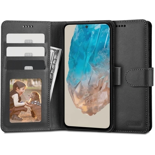 Etui Tech-Protect Wallet Samsung Galaxy M35 5G Black