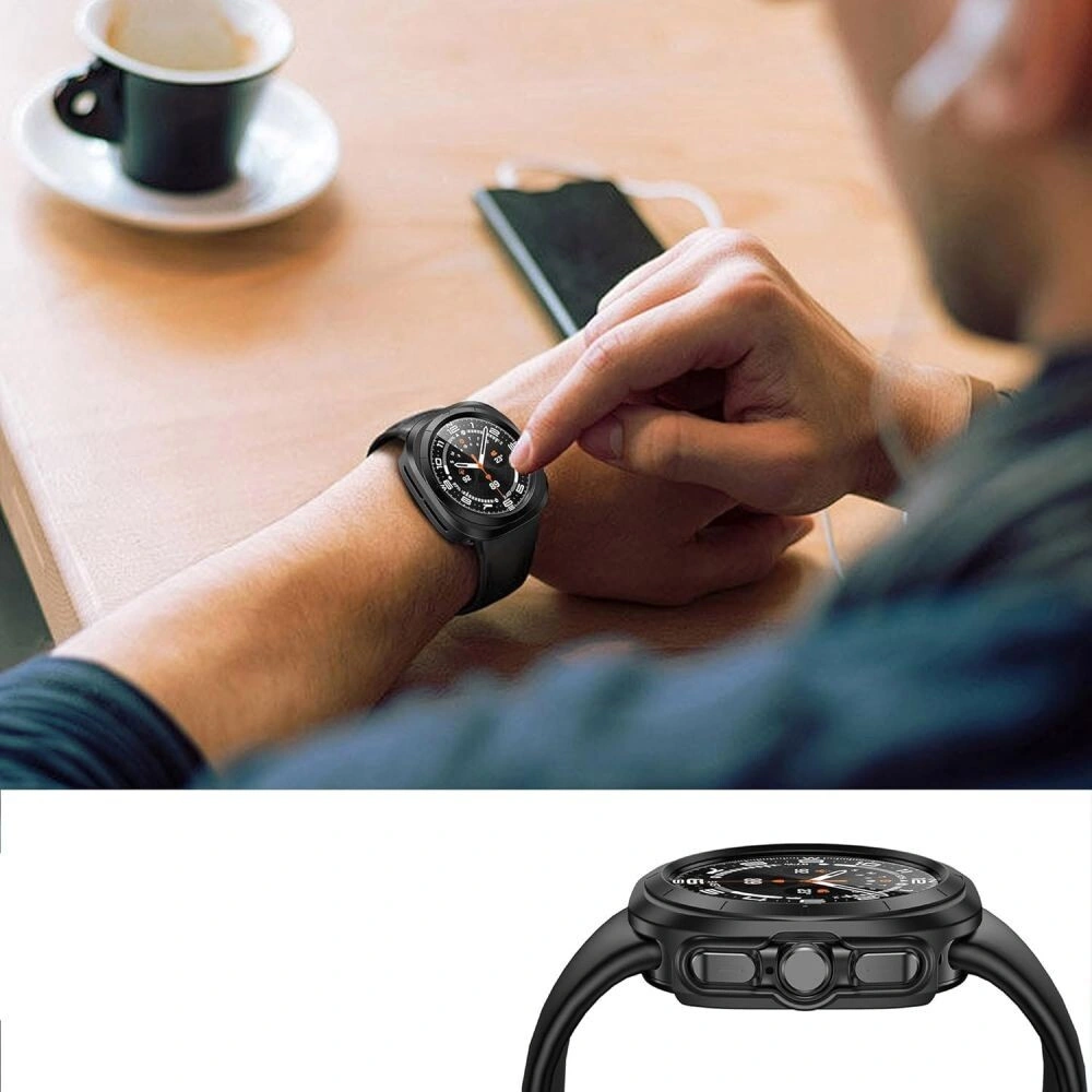 Hurtownia GSM - Case Tech-Protect Defense360 Samsung Galaxy Watch Ultra 47mm Schwarz - THP2926 - {ean13} - Hurt
