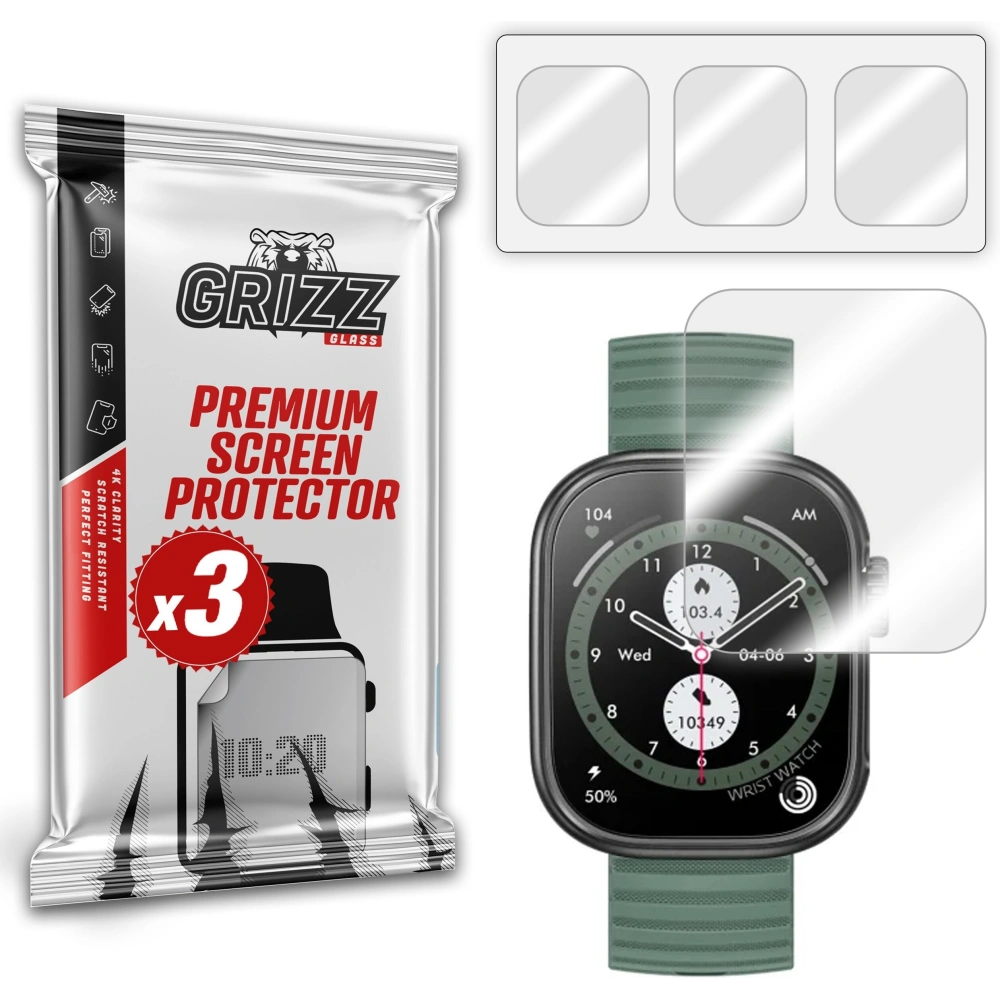 Hurtownia GSM - Folia hydrożelowa GrizzGlass Hydrofilm do MyPhone Watch Tool - GRZ10532 - {ean13} - Hurt