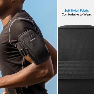 Wholesale Spigen A702 Dynamic Shield Armband Black - SPN3462 - {ean13} - Hurt