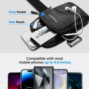 Wholesale Spigen A702 Dynamic Shield Armband Black - SPN3462 - {ean13} - Hurt