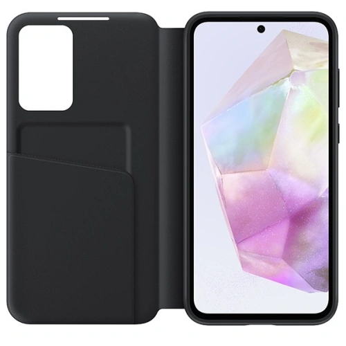 Etui Samsung EF-ZA356CBEGWW Galaxy A35 5G Smart View Wallet Case czarny/black