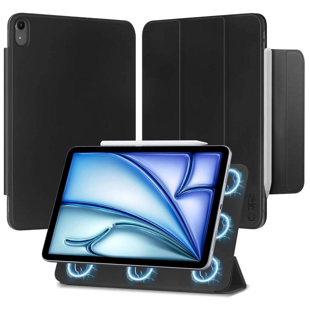 Wholesale Tech-Protect SmartCase Magnetic Apple iPad Air 10.9 2020/2022 (4, 5 gen) / iPad Air 11 2024 (6 gen) Black Black - THP2929 - {ean13} - Hurt