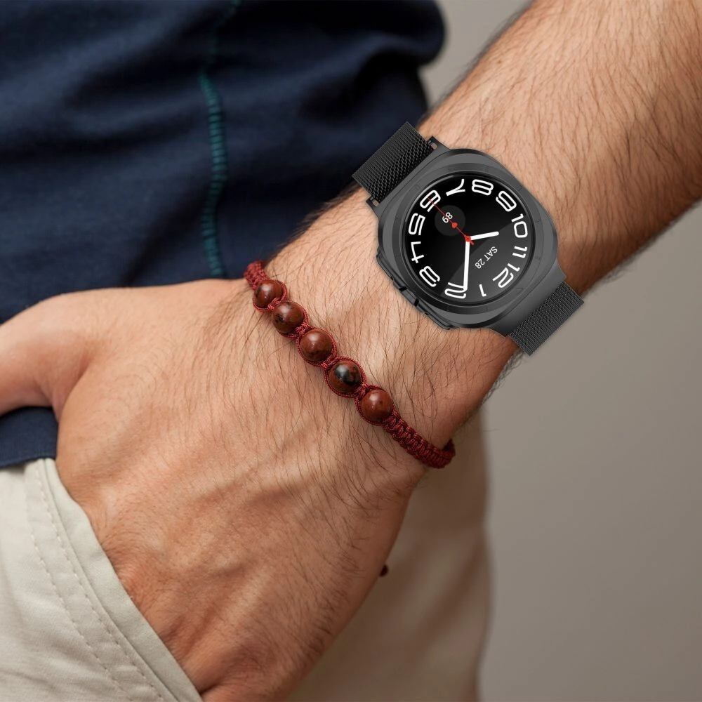 Hurtownia GSM - Pasek Tech-Protect MilaneseBand Samsung Galaxy Watch Ultra 47mm Negru - THP2933 - {ean13} - Hurt
