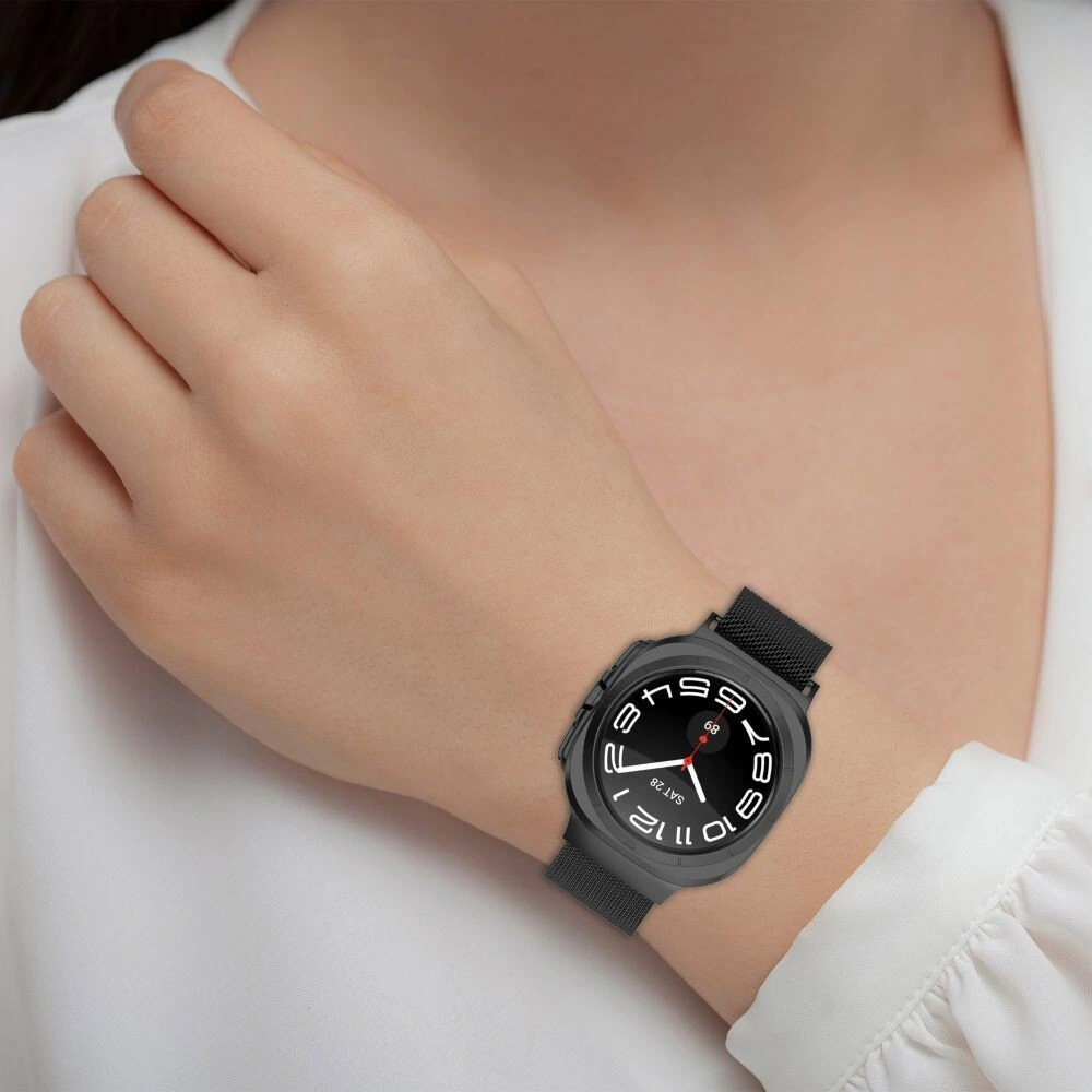 Hurtownia GSM - Pasek Tech-Protect MilaneseBand Samsung Galaxy Watch Ultra 47mm Negru - THP2933 - {ean13} - Hurt