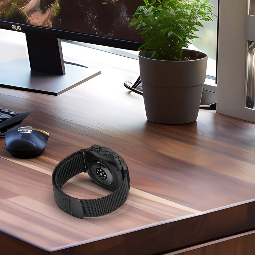Hurtownia GSM - Pasek Tech-Protect MilaneseBand Samsung Galaxy Watch Ultra 47mm Negru - THP2933 - {ean13} - Hurt