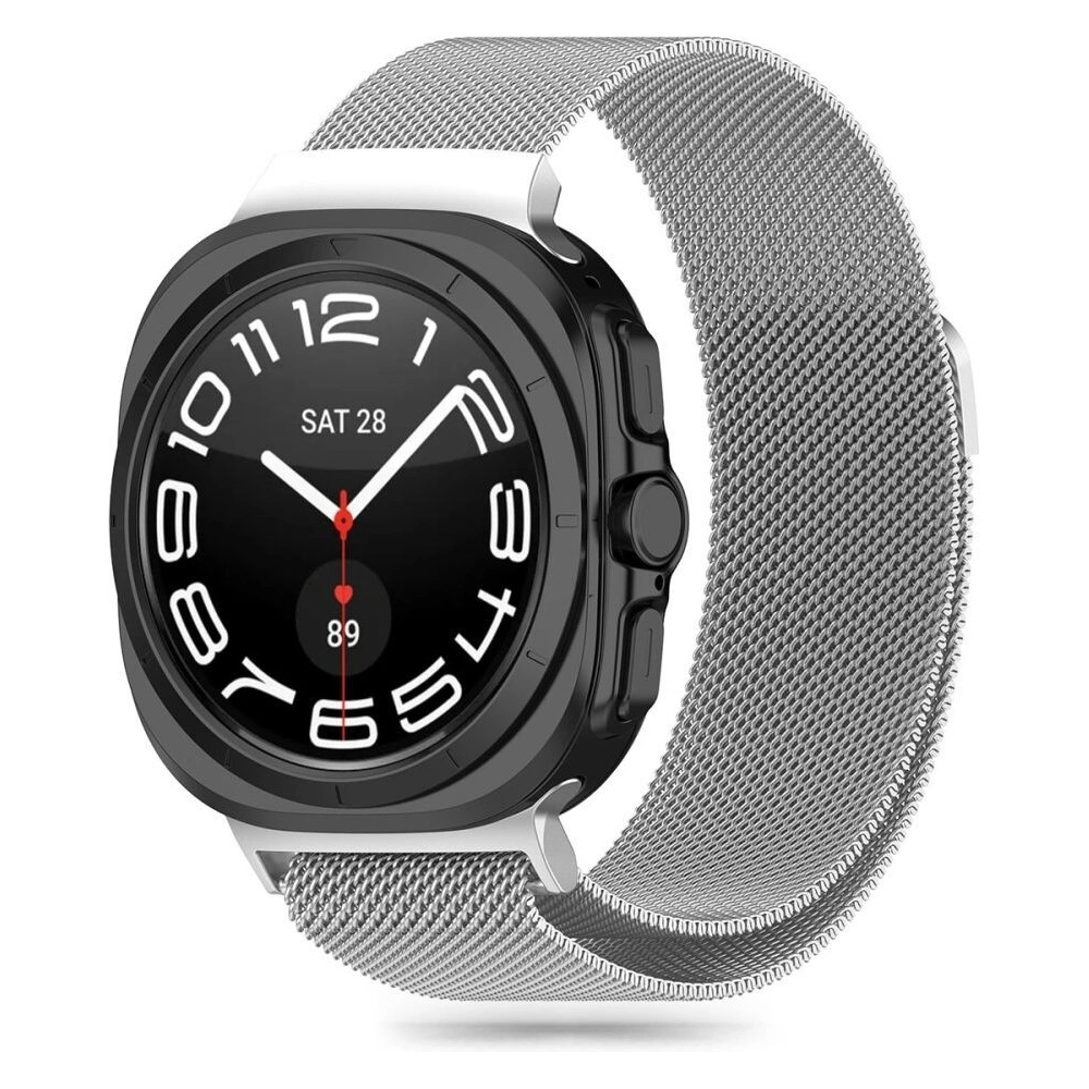 Wholesale Tech-Protect MilaneseBand Samsung Galaxy Watch Ultra 47mm Silver - THP2934 - {ean13} - Hurt