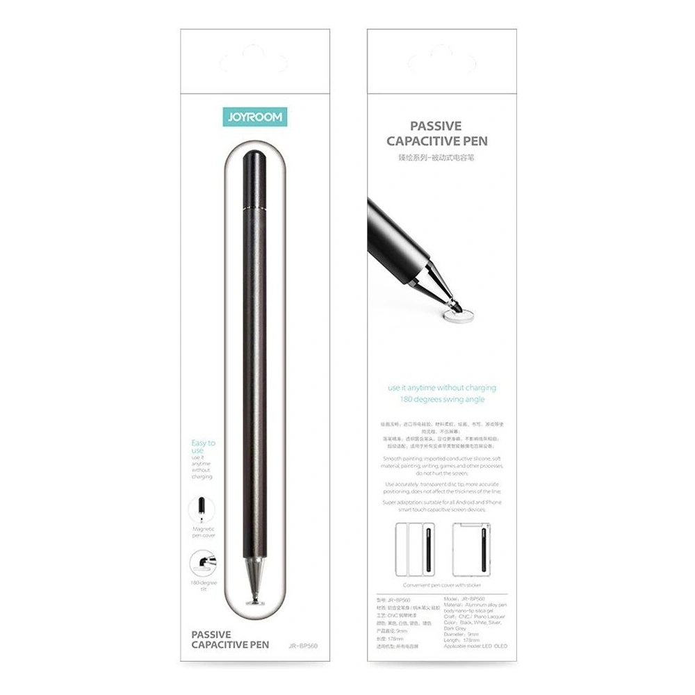 Hurtownia GSM - Rysik Joyroom Seria Excelentă JR-BP560S pasiv capacitiv negru - JYR1024 - {ean13} - Hurt