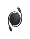 Cablu Baseus Free2Pull Mini USB-C / USB-C, 60W, 1m (negru)