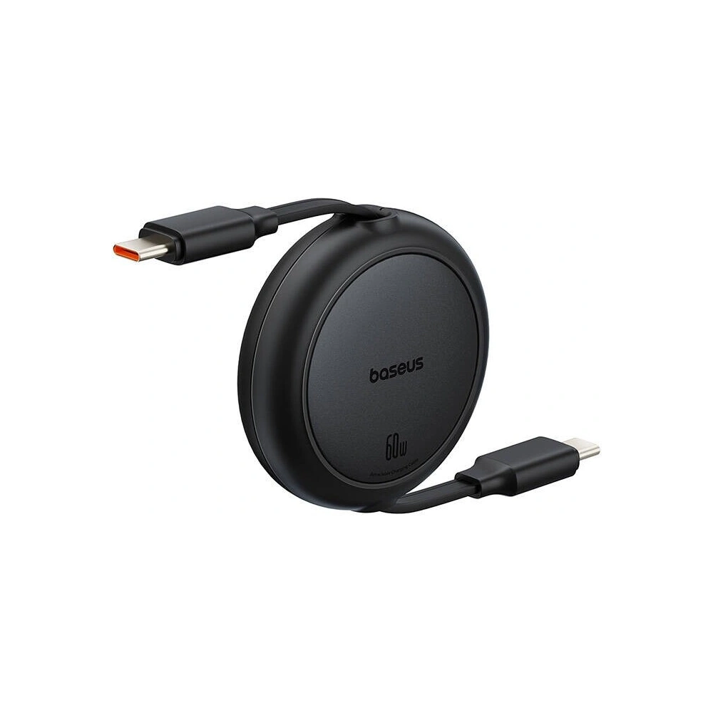 Hurtownia GSM - Kábel Baseus Free2Pull Mini USB-C / USB-C, 60W, 1m (fekete) - BSU4911 - {ean13} - Hurt