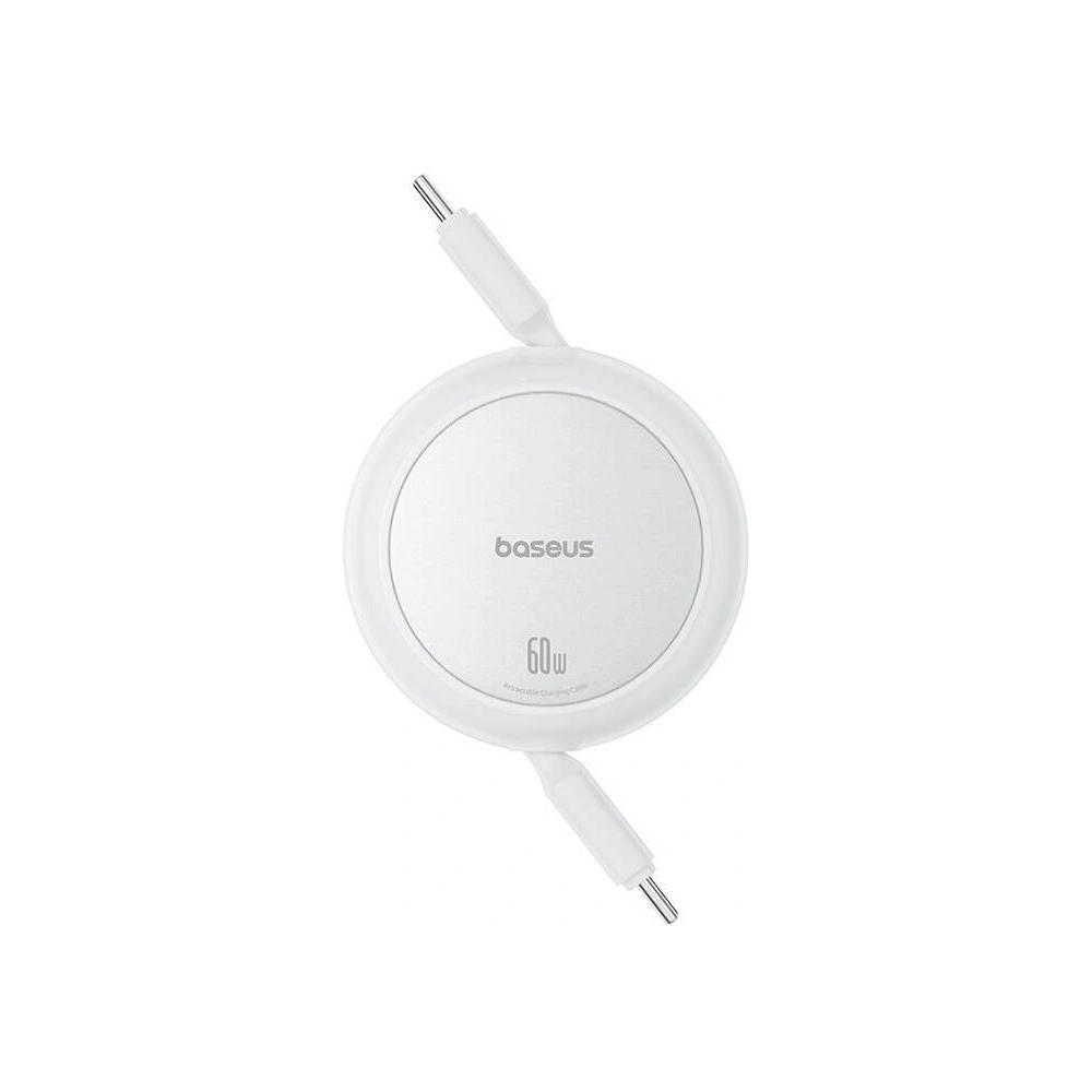 Hurtownia GSM - Cablul Baseus Free2Pull Mini USB-C / USB-C, 60W, 1m (alb) - BSU4912 - {ean13} - Hurt