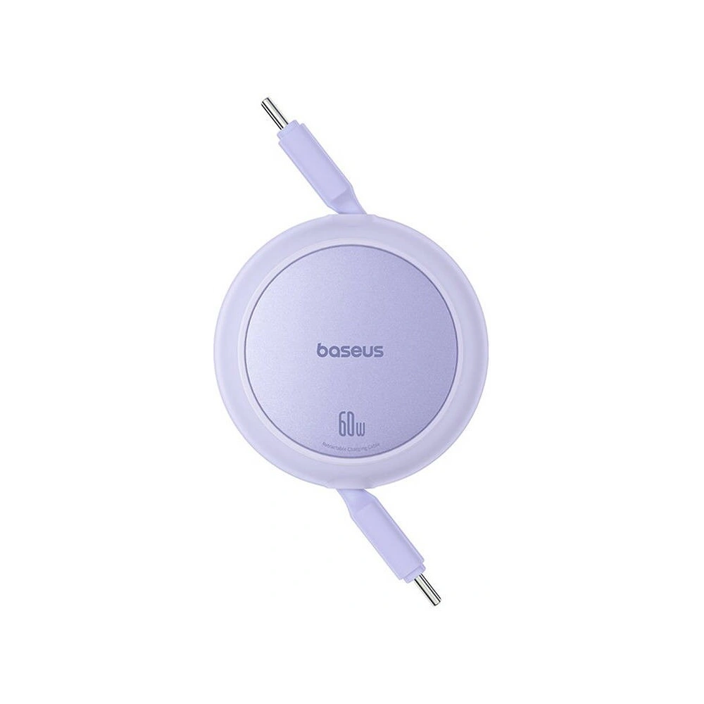 Hurtownia GSM - Kabel Baseus Free2Pull Mini USB-C / USB-C, 60W, 1m (fialový) - BSU4914 - {ean13} - Hurt