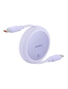 Hurtownia GSM - Kabel Baseus Free2Pull Mini USB-C / USB-C, 60W, 1m (fialový) - BSU4914 - {ean13} - Hurt
