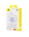 Hurtownia GSM - Kabel Baseus Free2Pull Mini USB-C / USB-C, 60W, 1m (fialový) - BSU4914 - {ean13} - Hurt