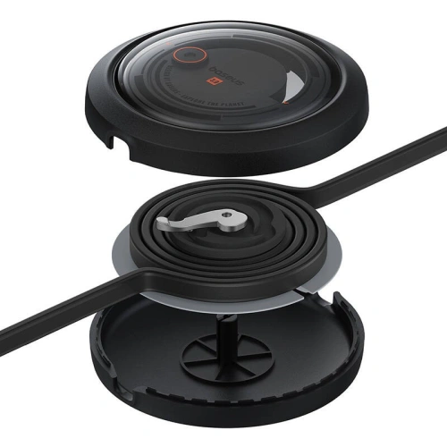 Kabel 3w1 Baseus Free2Draw USB/A / microUSB,Lightning,USB-C, 100W, 1.1 m (czarny)