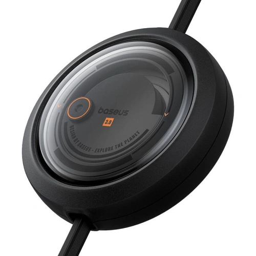 Kabel 3w1 Baseus Free2Draw USB/A / microUSB,Lightning,USB-C, 100W, 1.1 m (czarny)