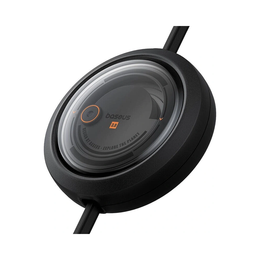 Hurtownia GSM - Cablul 3w1 Baseus Free2Draw USB/A / microUSB, Lightning, USB-C, 100W, 1.1 m (negru) - BSU4915 - {ean13} - Hurt