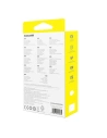 Hurtownia GSM - Cablul 3w1 Baseus Free2Draw USB/A / microUSB, Lightning, USB-C, 100W, 1.1 m (negru) - BSU4915 - {ean13} - Hurt