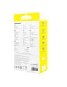 Hurtownia GSM - Cablu 3w1 Baseus Free2Draw USB-A / microUSB, Lightning, USB-C, 100W, 1.1 m (alb) - BSU4916 - {ean13} - Hurt