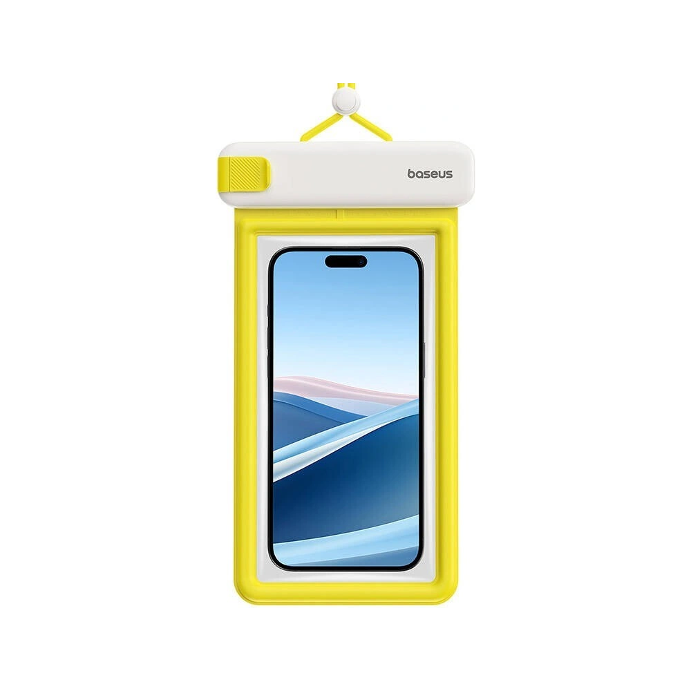 Hurtownia GSM - Etui universal rezistent la apă Baseus DeepDive IPX8 (alb) - BSU4918 - {ean13} - Hurt