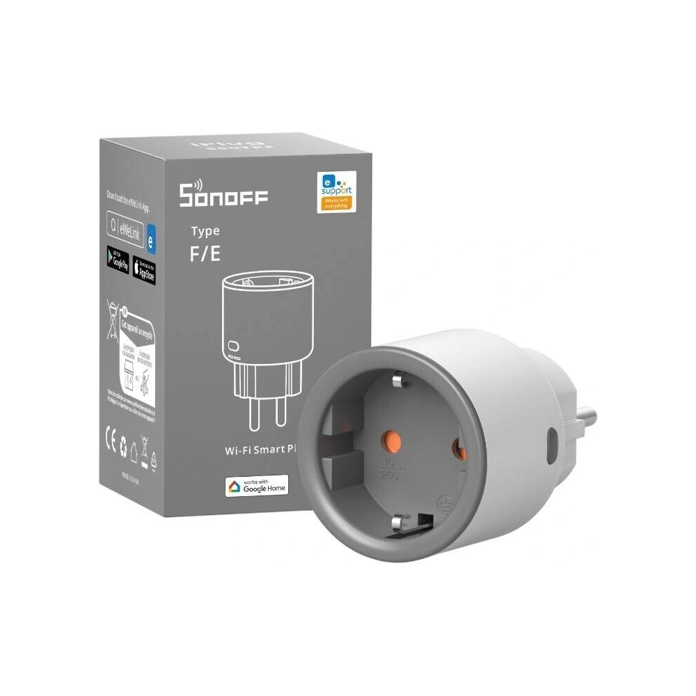 Hurtownia GSM - Inteligentne gniazdko WiFi Sonoff S60TPF - SNF165 - {ean13} - Hurt
