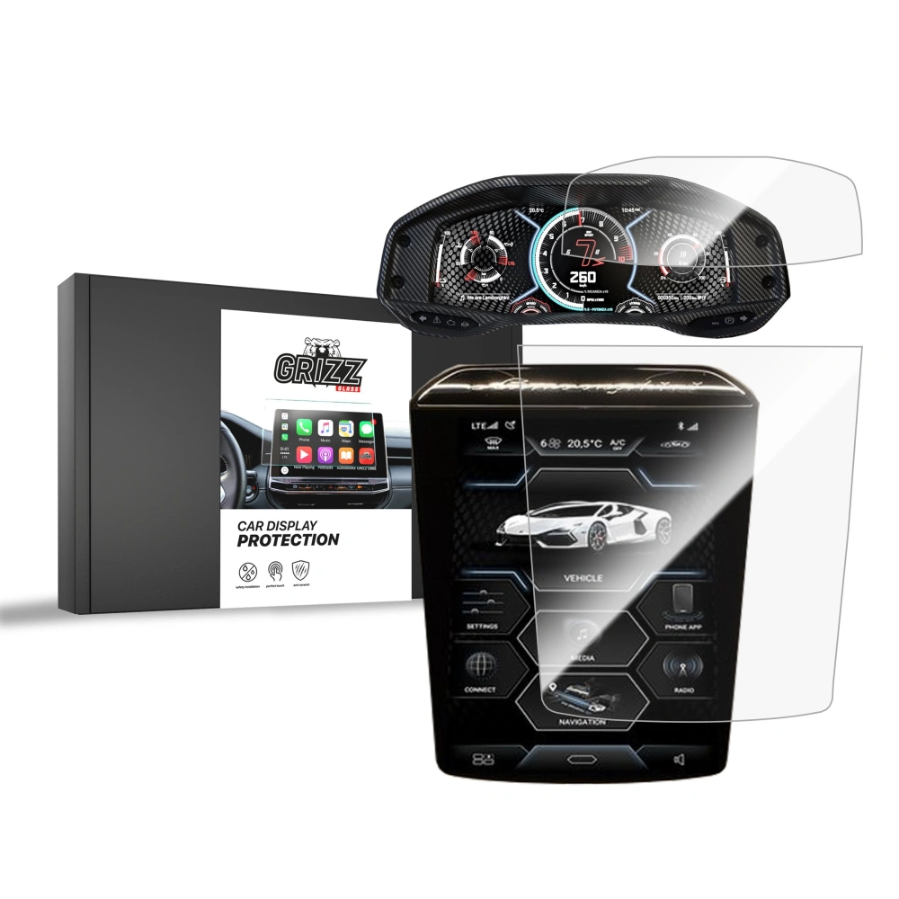 Hurtownia GSM - Fólia kerámia GrizzGlass CarDisplay Protection a Lamborghini Revuelto 2024-hez [2w1] - GRZ10554 - {ean13} - Hurt