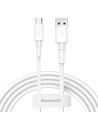 Kabel micro USB Baseus Mini 2.4A 1m (weiß)