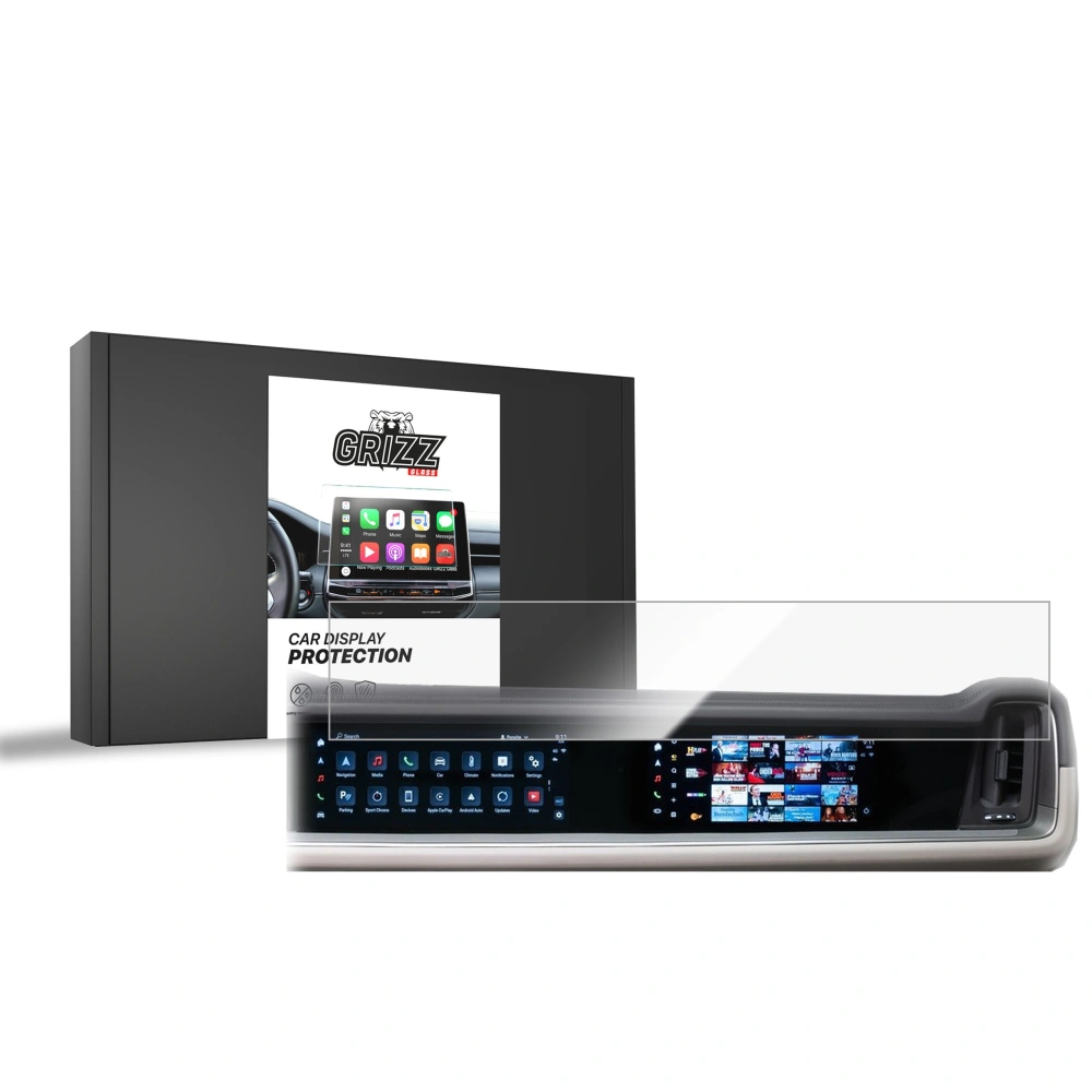 Hurtownia GSM - GrizzGlass CarDisplay Protecție Film ceramic pentru Porsche Panamera 3 12,3" + 10,9" 2024 - GRZ10570 - {ean13} - Hurt