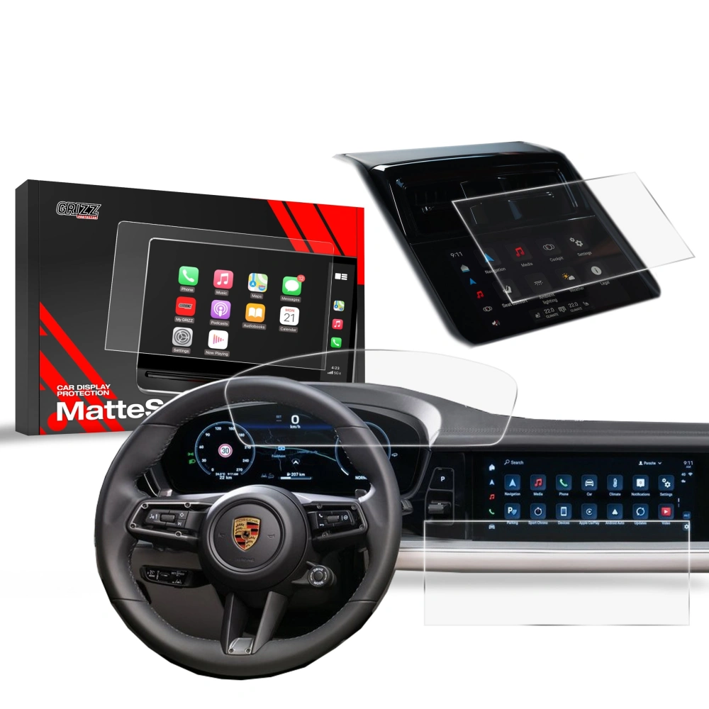 Hurtownia GSM - Folie matná GrizzGlass CarDisplay Protection pro Porsche Panamera 3 12,3" 2024 [3w1] - GRZ10571 - {ean13} - Hurt