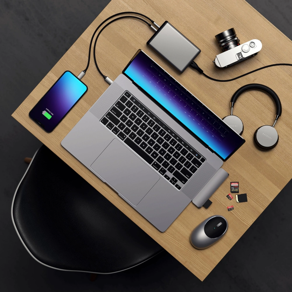 Hurtownia GSM - Bezdrátová myš Satechi M1 Wireless Mouse Bluetooth (space gray) - STH96 - {ean13} - Hurt