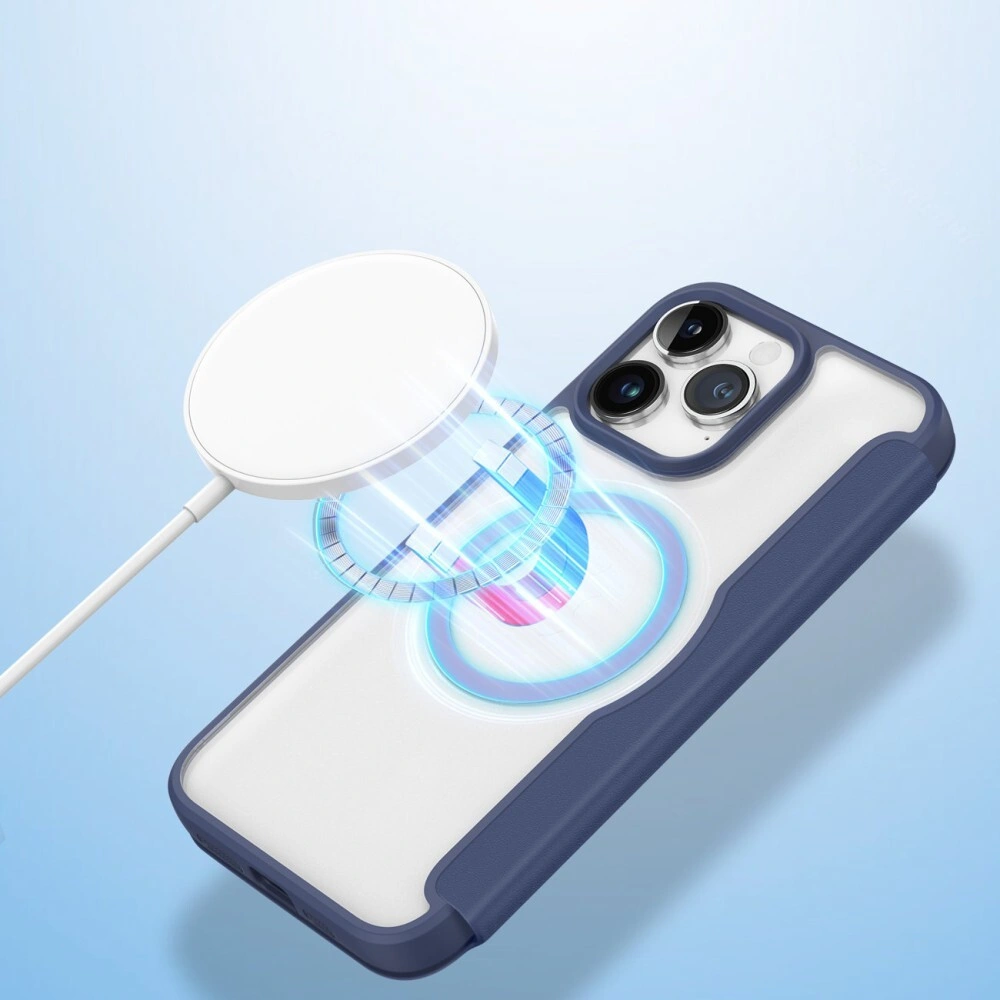 Wholesale Dux Ducis Skin X Pro MagSafe Apple iPhone 15 Pro blue - DDS1787 - {ean13} - Hurt