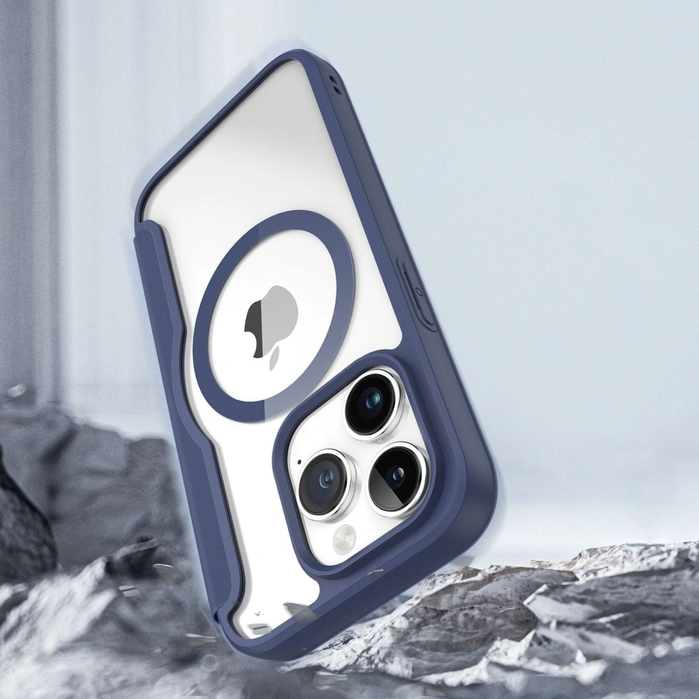 Wholesale Dux Ducis Skin X Pro MagSafe Apple iPhone 15 Pro blue - DDS1787 - {ean13} - Hurt
