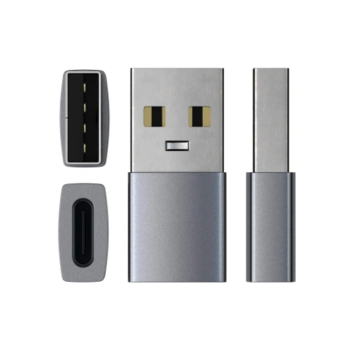 Adapter Satechi Aluminium USB-A / USB-C space gray