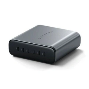 Hurtownia GSM - Hálózati töltő Satechi 6-Port 6xUSB-C GaN 200W PD GaN űrszürke - STH126 - {ean13} - Hurt