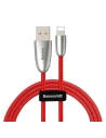 Cablul USB Lightning Baseus Torch 2.4A 1m (roșu)
