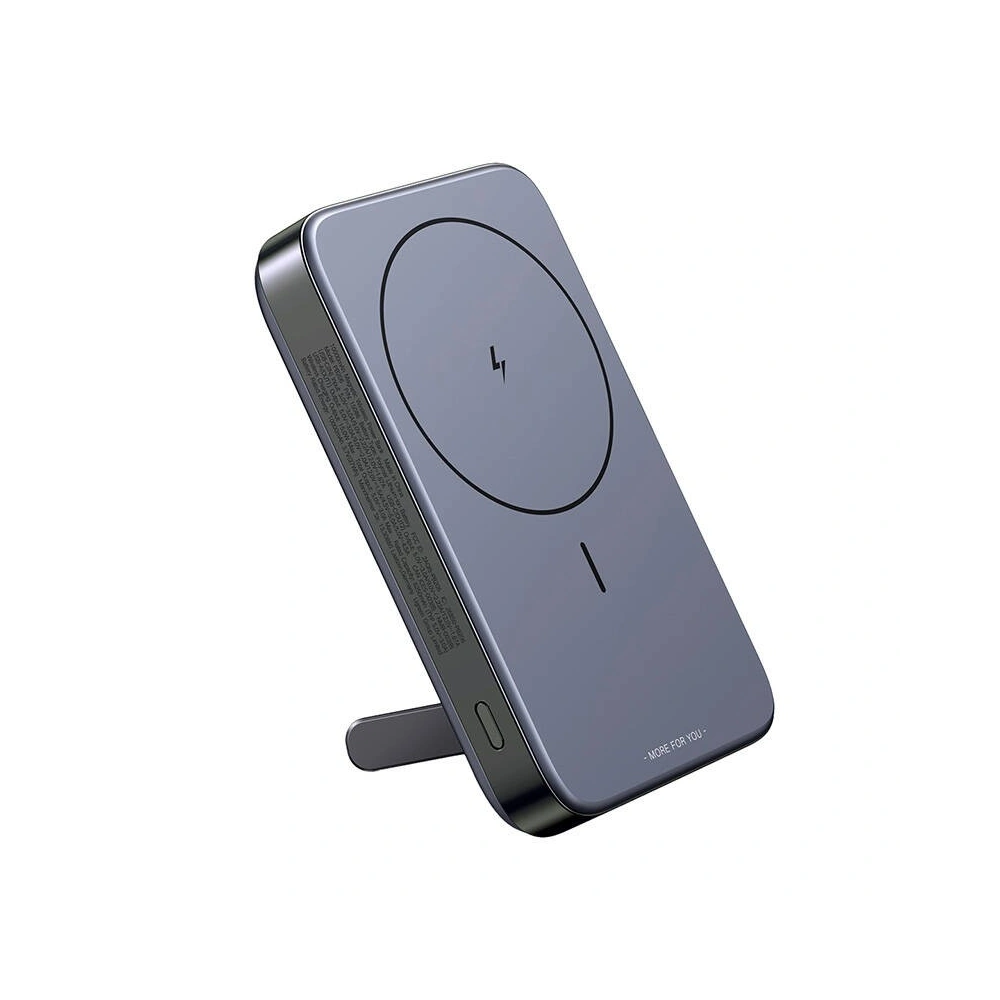 Hurtownia GSM - Powerbank magnetic cu funcție de suport UGREEN PB206 10000mAh USB-A, USB-C, 20W (negru) - UGR1853 - {ean13} - Hurt