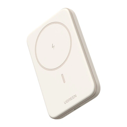 Powerbank magnetyczny UGREEN PB561 10000mAh USB-C 15W (beżowy)