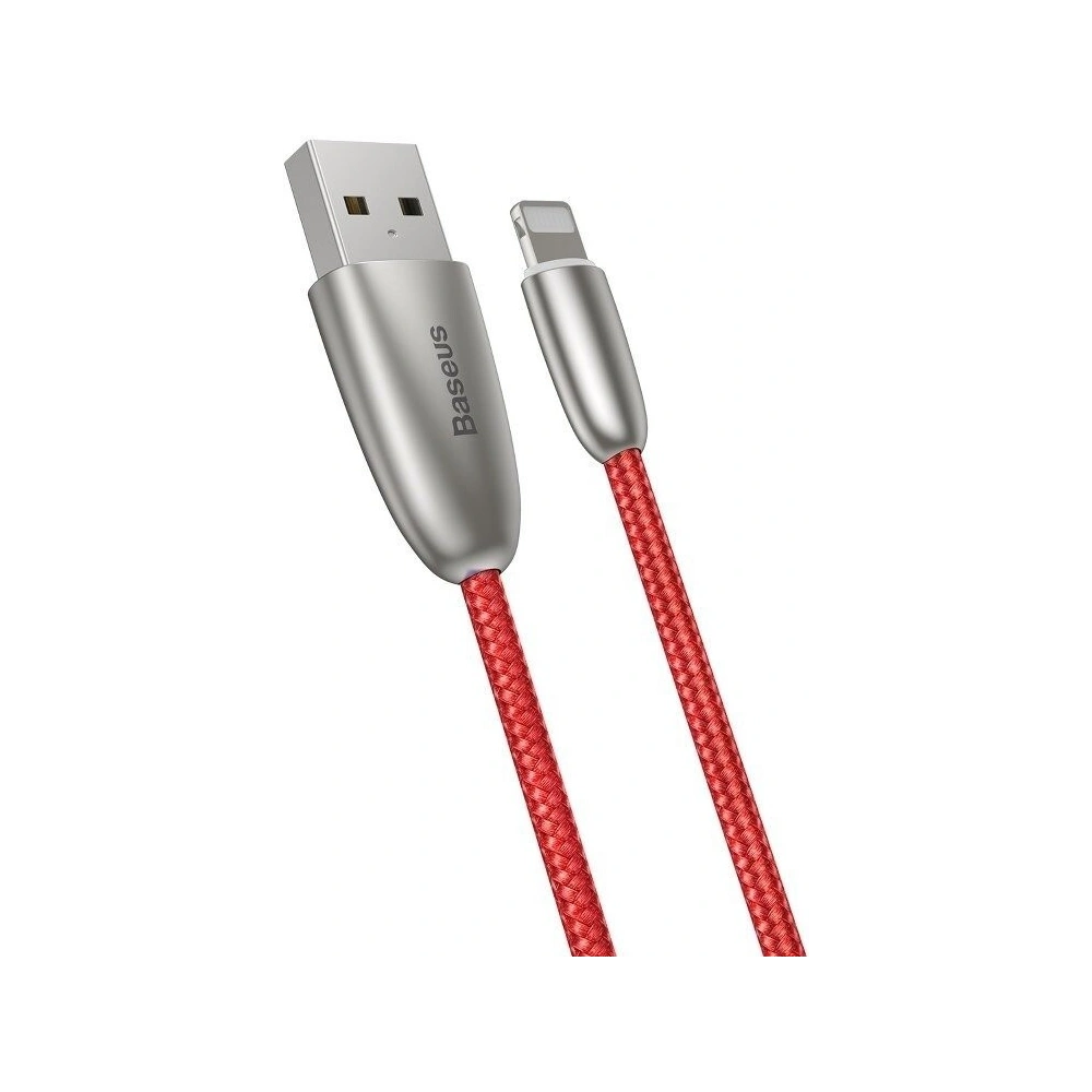 Wholesale USB Lightning Baseus Torch LED Light 2.4A 1m Red - BSU765RED - {ean13} - Hurt