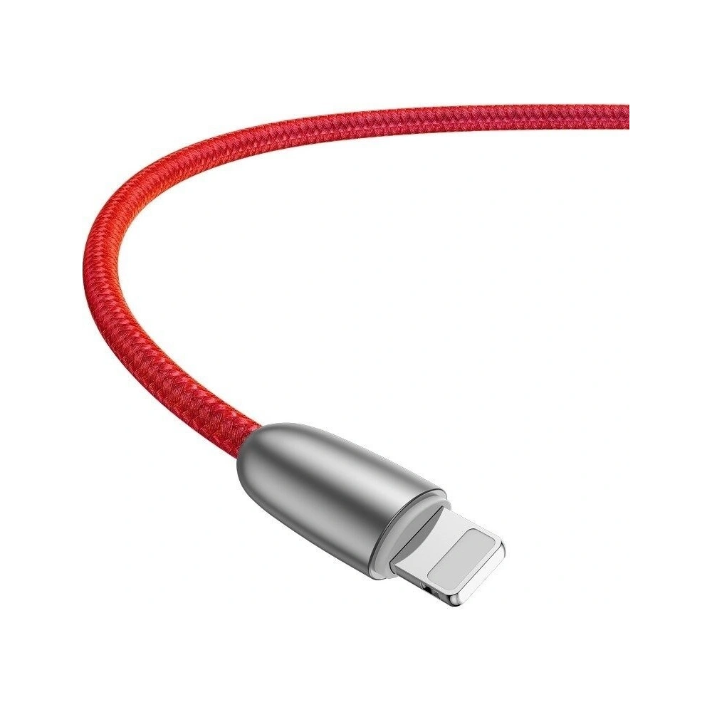 Wholesale USB Lightning Baseus Torch LED Light 2.4A 1m Red - BSU765RED - {ean13} - Hurt