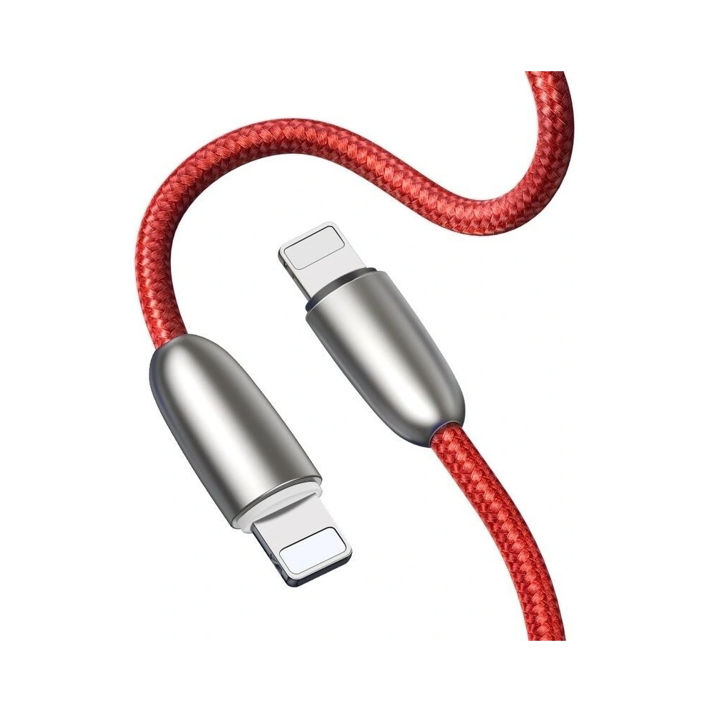 Wholesale USB Lightning Baseus Torch LED Light 2.4A 1m Red - BSU765RED - {ean13} - Hurt