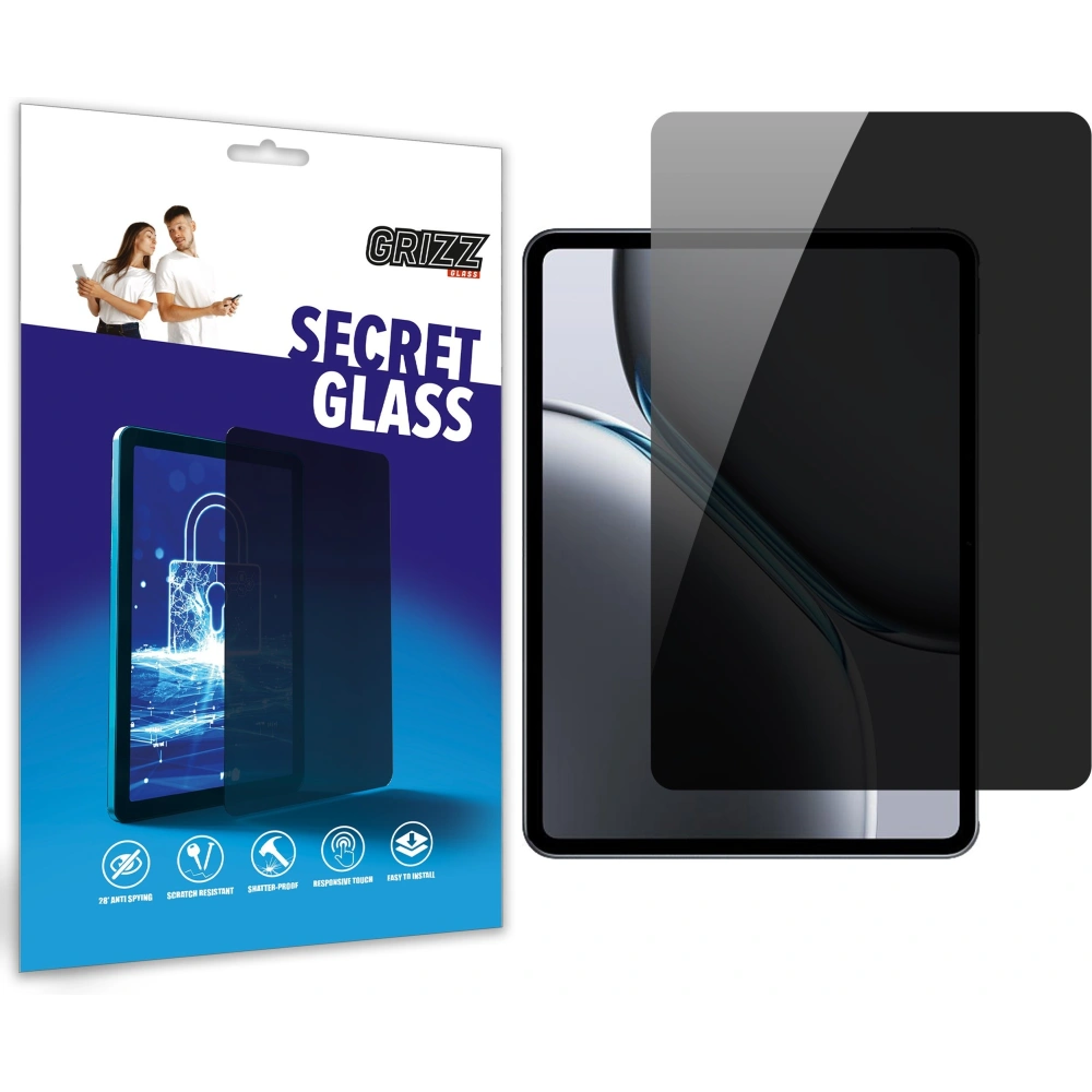 Matowe szkło prywatyzujące GrizzGlass SecretGlass do OnePlus Pad 2