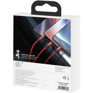 Kabel USB 3w1 Baseus Car Co-sharing Micro / USB-C / Lightning, 3.5A 1m (czarny)